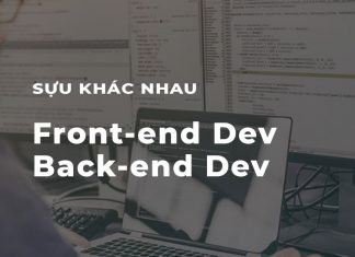 Sự khác nhau của Front-end Dev khác Back-end Dev