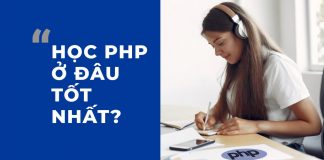 Học PHP ở đâu tốt nhất